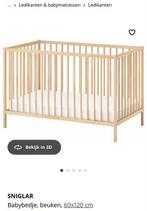 Ikea Sniglar babybedje 60x120 cm, Ophalen, Gebruikt, Ledikant