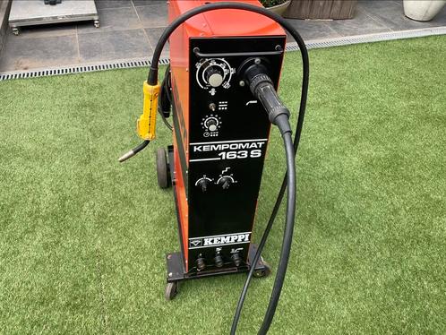 Kemppi Profesioneel Mig Lasapparaat / Kempomat 163 S, Doe-het-zelf en Verbouw, Gereedschap | Lasapparaten, Gebruikt, Ophalen of Verzenden