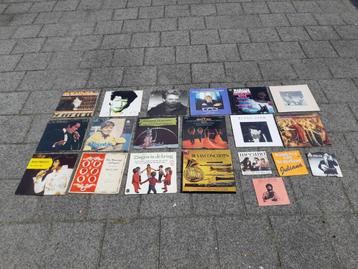 Diverse oudere (lang)speelplaten, vooral popmuziek beschikbaar voor biedingen