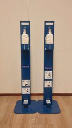 2 Bioluxal Professional dispenser/desinfectie zuil set, Gebruikt, Ophalen