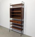 Grote vintage modulaire Wall unit, Huis en Inrichting, Ophalen, 25 tot 50 cm, Teakhout, Minder dan 100 cm