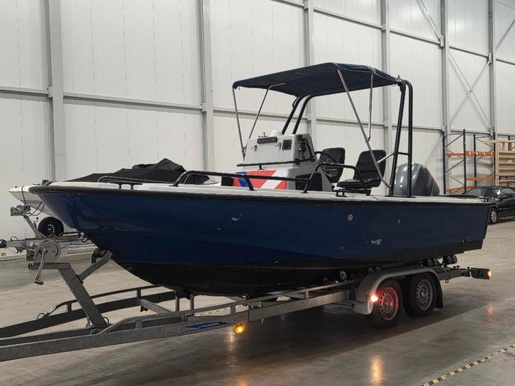 Console boot Boston Whaler Coast Guard Yamaha 225PK Zeeproof, Watersport en Boten, Vis- en Consoleboten, Gebruikt, 70 pk of meer