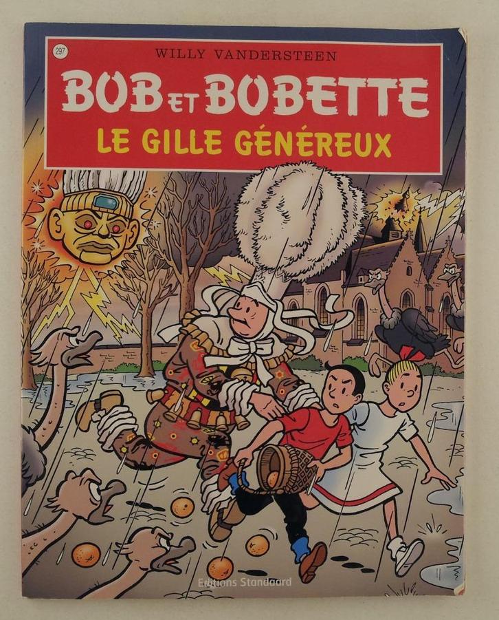 Le Gille Genereux / Bob et Bobette 297, Boeken, Stripboeken, Gelezen, Eén stripboek, Verzenden