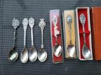 Set van 7 vintage souvenirlepels, Gouda, Limburg, Gulpen, NL, Ophalen of Verzenden