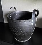 mand rubber, Huis en Inrichting, Woonaccessoires | Schalen en Manden, Ophalen, Overige materialen, Mand, Rond