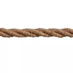 Kabel gedraaid snoer 2x0,75mm2 kraft papier bruin, Ophalen of Verzenden, Nieuw, Kabel of Snoer