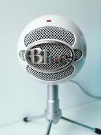 Blue Snowball Microfoon Wit (NIEUW) | podcast mic+USB-kabel, Nieuw, Overige typen, Ophalen of Verzenden