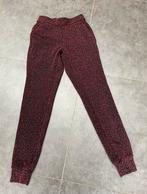 Stella Nova Copenhagen edele wijnrood zwarte jogger maat 36, Zo goed als nieuw, Maat 36 (S), Lang, Rood