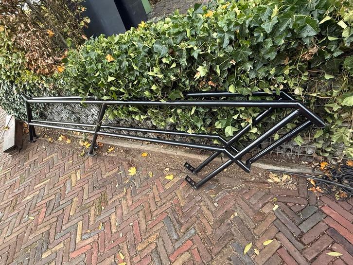 Stalen Armleuning voor Buitentrap, Doe-het-zelf en Verbouw, Ladders en Trappen, Gebruikt, Ophalen