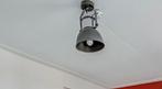 Industriële wand plafondlamp grijs - Industrial, Huis en Inrichting, Lampen | Plafondlampen, Ophalen of Verzenden, Zo goed als nieuw