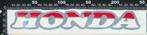 Sticker: Honda (5), Ophalen of Verzenden, Zo goed als nieuw, Auto of Motor