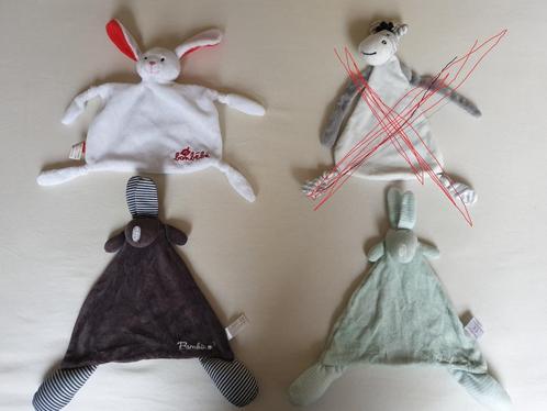 Diverse knuffeldoekjes z.g.a.n. (5x), Kinderen en Baby's, Speelgoed | Knuffels en Pluche, Zo goed als nieuw, Overige typen, Ophalen of Verzenden