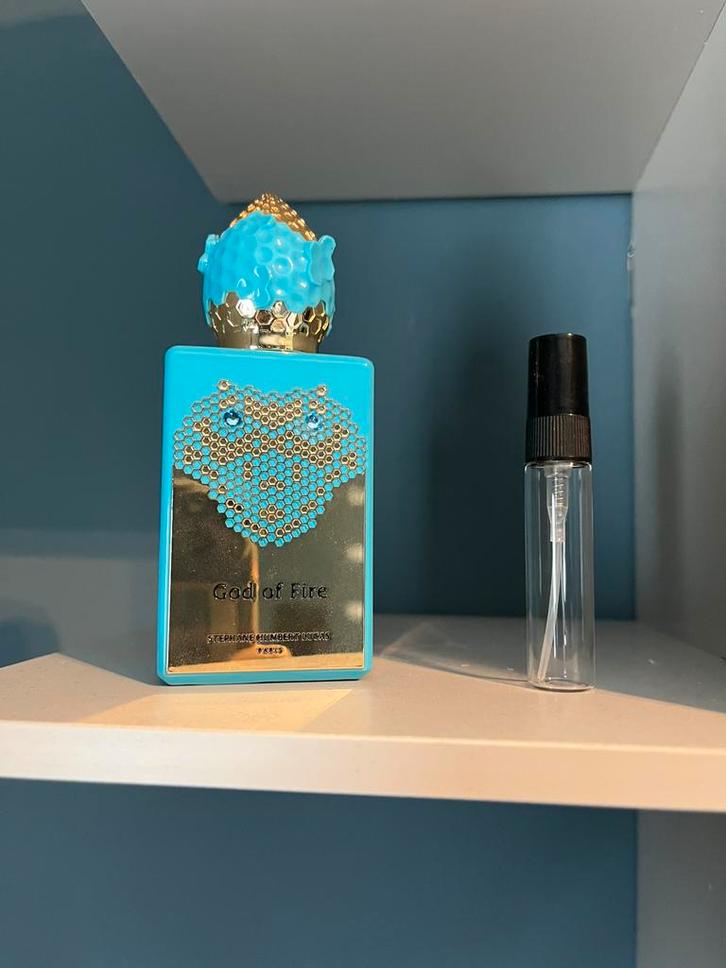 SHL God of fire sample, Sieraden, Tassen en Uiterlijk, Uiterlijk | Parfum, Zo goed als nieuw, Ophalen of Verzenden