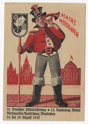 325) Propagandakaart: Deutscher Philatelistentag 1935 beschikbaar voor biedingen