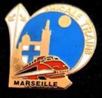 Amicale trains Marseille pin, Verzamelen, Speldjes, Pins en Buttons, Verzenden, Nieuw, Transport, Speldje of Pin