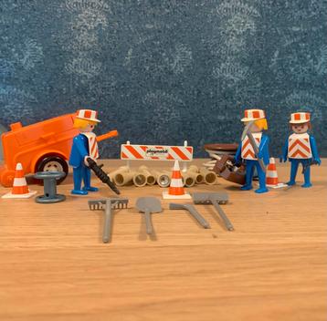 Playmobil Wegenwerkers 3239 | Speciale oranje wagen! beschikbaar voor biedingen