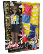 Barbie Fashionistas 39 Emoji Fun Doll & Fashions 2016 nieuw, Ophalen of Verzenden, Nieuw, Pop