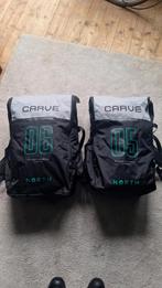 North Carve 2025 5m & 6m - Blauw, Geen board, Ophalen of Verzenden, Kite, 6 m²