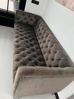 Rivièra maison bank en fauteuil grey, Huis en Inrichting, Banken | Bankstellen, Ophalen of Verzenden, Zo goed als nieuw, 75 tot 100 cm