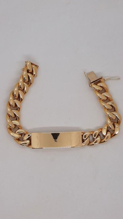 Gouden armband 18kt, Sieraden, Tassen en Uiterlijk, Armbanden, Nieuw, Goud, Goud, Ophalen of Verzenden