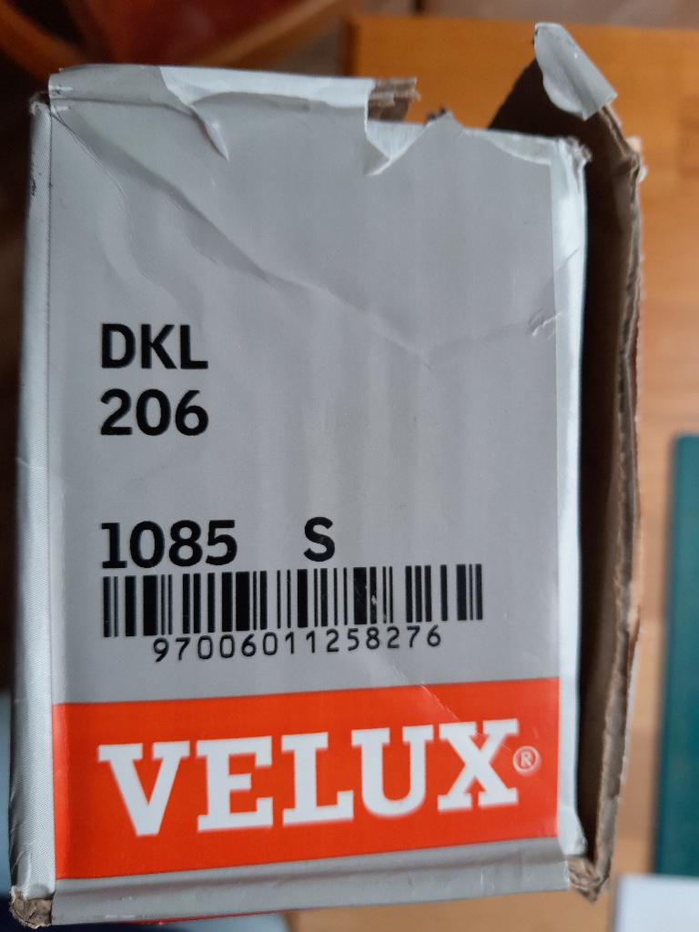 Velux DKL 206 nieuw beige verduisterend rolgordijn PickClick, Huis en Inrichting, Ophalen, Beige, 50 tot 100 cm, Zo goed als nieuw