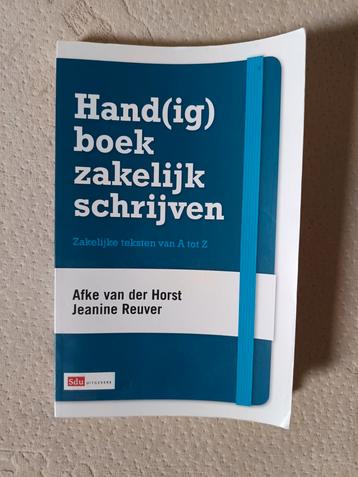 Handig boek zakelijk schrijven  beschikbaar voor biedingen