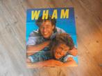 leuke poster jaren 80 WHAM   muziek express, Verzenden, Zo goed als nieuw, A1 t/m A3, Muziek
