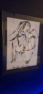 Anton Heyboer - Naakte Vrouw - Origineel Schilderij, Antiek en Kunst, Ophalen