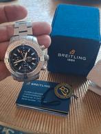 Breitling Super Avenger garantie tm 2028, Ophalen, Zo goed als nieuw, Staal, Breitling