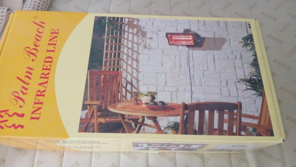 Infrarood heater buitenlamp, Ophalen, Nieuw