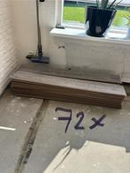 Kliklaminaat met ondervloer, Doe-het-zelf en Verbouw, Vloerdelen en Plavuizen, Ophalen, Gebruikt, 50 tot 150 cm, 10 m² of meer
