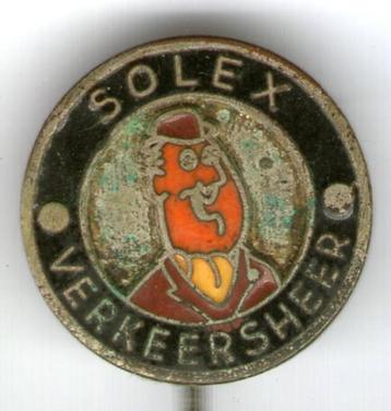SOLEX verkeersheer koper rijwielen speldje ( G_183a ) beschikbaar voor biedingen