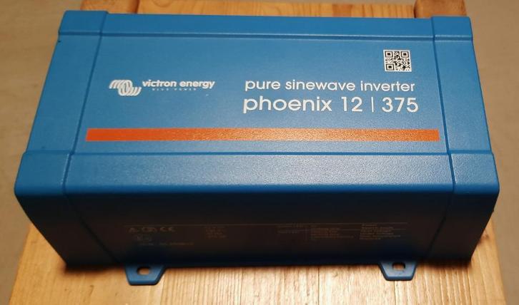 Victron omvormer Phoenix 12/375 VE.direct Schuko outlet, Caravans en Kamperen, Camper-accessoires, Zo goed als nieuw, Ophalen of Verzenden