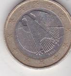 1 euro 2002 f duitsland, Verzenden, Duitsland, 2 euro