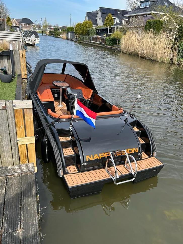 NAPPASSION QNAP 540 Tender / Sloep 20pk vaarbewijs vrij, Watersport en Boten, Sloepen, Zo goed als nieuw, 10 tot 30 pk, 3 tot 6 meter