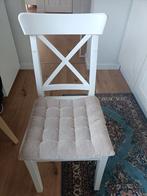 3 x ikea ingolf stoel, Huis en Inrichting, Stoelen, Ophalen of Verzenden, Gebruikt, Wit, Drie
