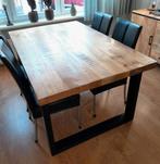 Mango hout / metalen Eettafel 160 x 100 cm, Huis en Inrichting, Ophalen