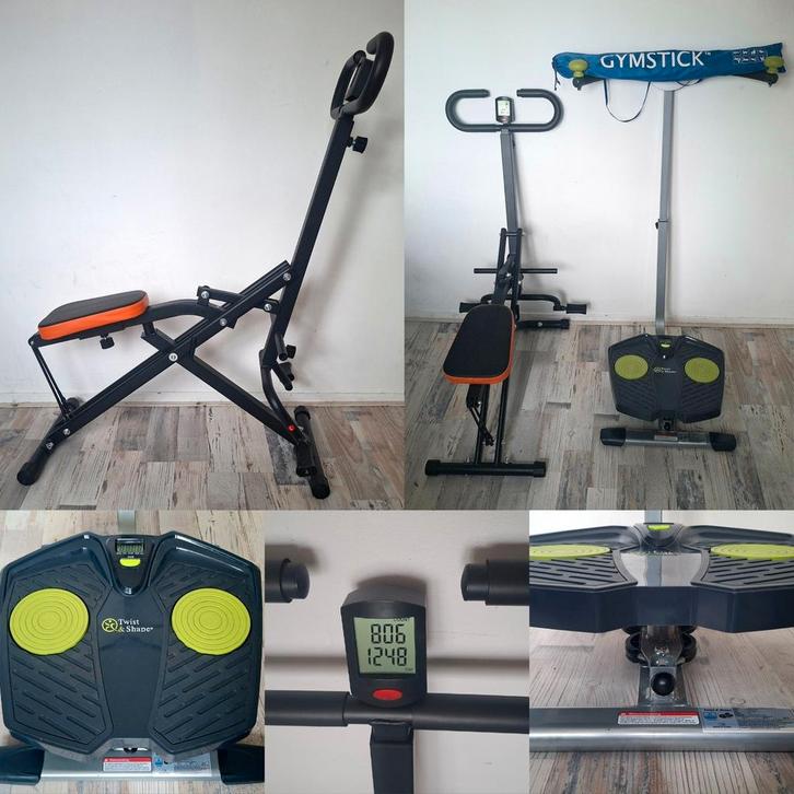 Krachtstation Evolution - Gymstick 2.0 - Twist&Shape, Sport en Fitness, Fitnessapparatuur, Zo goed als nieuw, Hometrainer, Armen