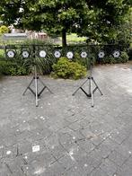 8x Showtec Compact Par 18 MKII incl. statief en bekabeling, Ophalen, Zo goed als nieuw, Licht, Kleur