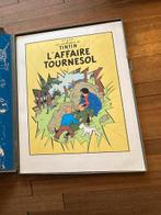 Zeefdruk Tintin / Kuifje  / Hergé, Verzamelen, Stripfiguren, Ophalen of Verzenden, Kuifje