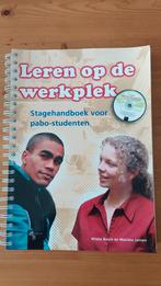 Leren op de Werkplek - Pabo Stagehandboek met CD, Zo goed als nieuw, HBO, Ophalen of Verzenden, Gamma