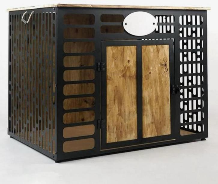 Industriële Honden Bench / Kennel / Hok, Dieren en Toebehoren, Hondenhokken, Gebruikt, 65 tot 100 cm, 75 tot 110 cm, Ophalen