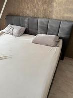 emma deluxe boxspring grijs elegant 200x200, Huis en Inrichting, Slaapkamer | Boxsprings, Gebruikt, Tweepersoons, Ophalen of Verzenden
