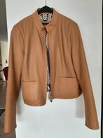 jasje/ blazer echt leer, Maat 38/40 (M), Beige, Ophalen of Verzenden, Zo goed als nieuw