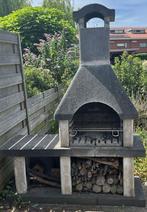 Geen Weber, Egg of Bastard maar een stenen barbeque (BBQ), Tuin en Terras, Ophalen, Gebruikt, Onbekend, Met accessoires
