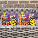 2x speelgoed locomotief / trein - rijdend met geluid, Ophalen of Verzenden, Zo goed als nieuw