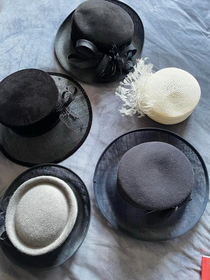 Dames Hoeden - Set van 5, Kleding | Dames, Hoeden en Petten, Gedragen, Hoed, One size fits all, Ophalen of Verzenden