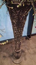 Decoratieve vazen met bloemen, Huis en Inrichting, Woonaccessoires | Vazen, Ophalen, Steen, Zwart, Zo goed als nieuw