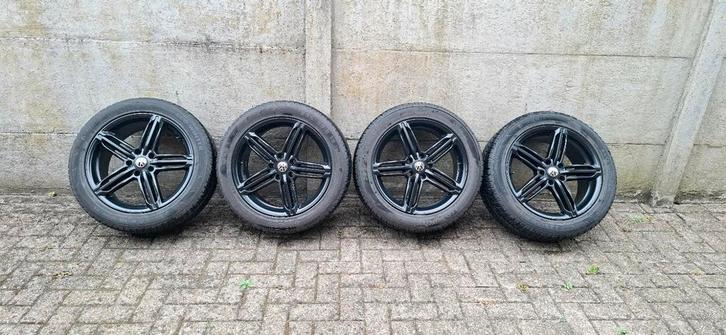 Audi rs6 velgen en bandenset 18 inch in zeer goede nieuwe st, Auto-onderdelen, Banden en Velgen, Zomerbanden, 18 inch, 235 mm