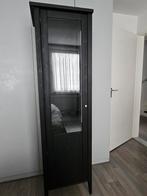 Vitrine kast zwart, Ophalen, Gebruikt